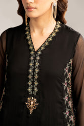 1 Piece Chiffon Embroidered Shirts (FS0056)